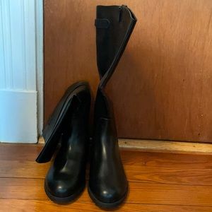 Torrid Faux Leather Knee High Riding Boot (Wide)